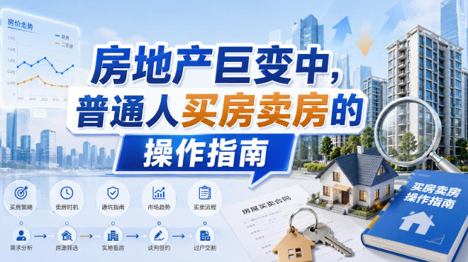付费文章：房地产巨变中，普通人买房卖房的操作指南【上篇+下篇】-紫橙资源网