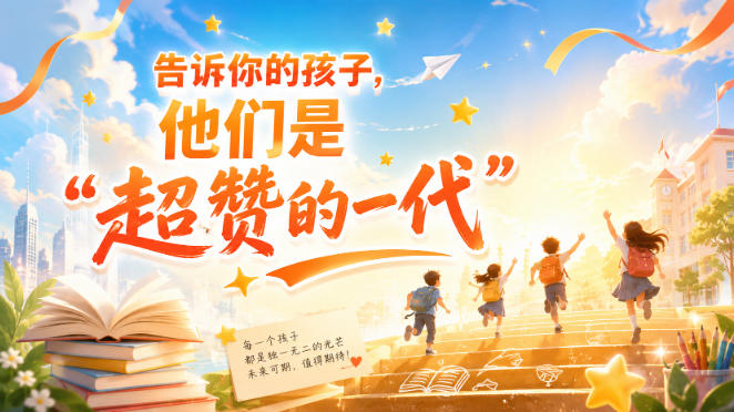 某付费社群专属文章：告诉你的孩子，他们是“超赞的一代”。-紫橙资源网