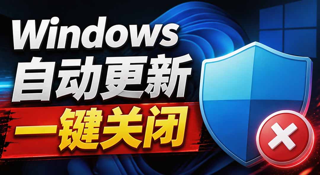 Windows7/10/11系统禁止更新工具来了!仅400KB,一键禁止系统更新和恢复更新,小巧好用-紫橙资源网