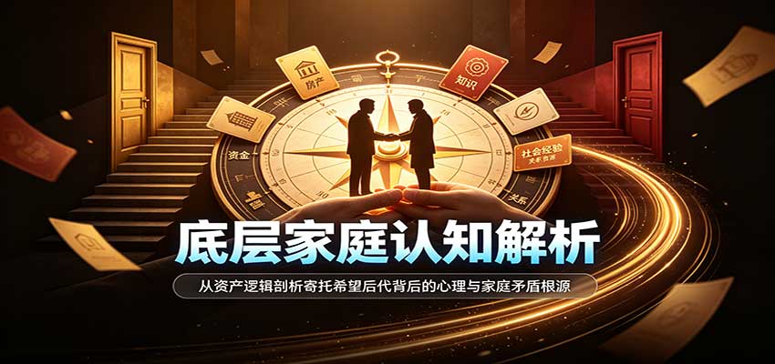 底层家庭认知解析:从资产逻辑剖析寄托希望后代背后的心理与家庭矛盾根源-紫橙资源网