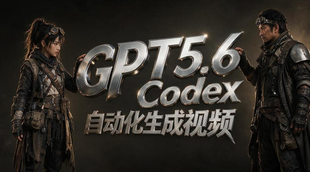 GPT5.6+Codex自动化视频生成:提示词设计×角色设定×封面海报×工作流思路,高效产出AI视频-紫橙项目网