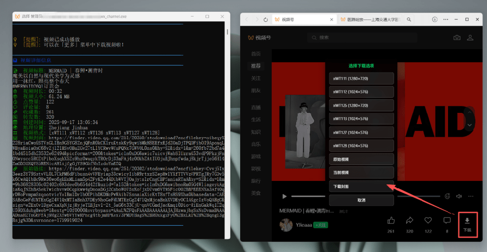 Github热门工具，视频号下载神器又来了！一键注入下载按钮，轻松下载，使用便捷wx