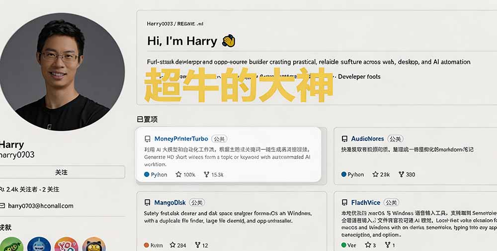 在Gtihub上做出10万 stars 的大神，又发布新项目了！一键让磁盘更干净，开源免费清理工具 MangoDisk