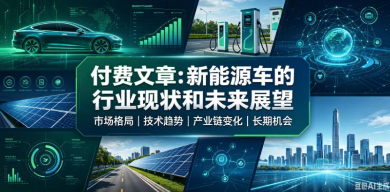 付费文章:新能原车的行业现状和未来展望-紫橙项目网