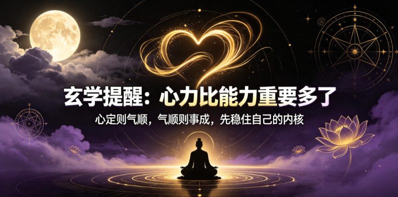 付费文章:玄学提醒:心力比能力重要多了 - 冒泡网