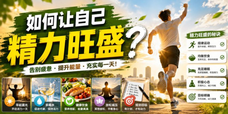付费文章：如何让自己精力旺盛？-紫橙项目网