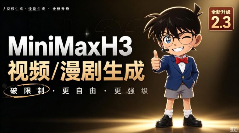 【MiniMaxH3一键懒人整合包】AI视频/漫剧生成工具,支持30-紫橙项目网