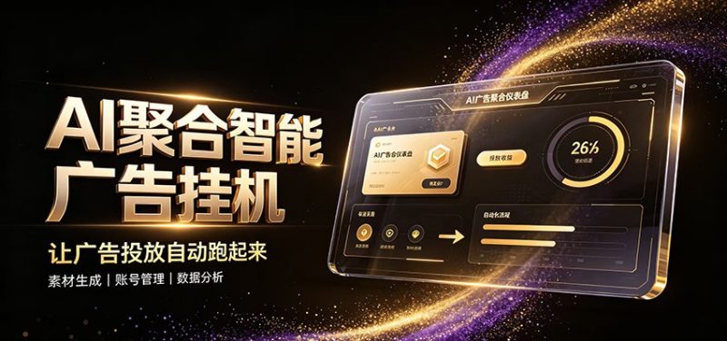 AI聚合挂机工作室,轻资产创业首选,单台设备日收益70-200元-紫橙项目网