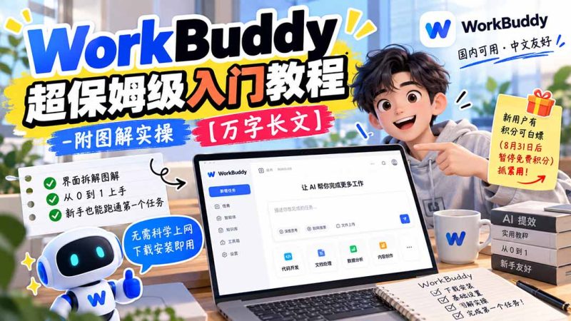 WorkBuddy 超保姆级入门教程-附图解实操 【万字长文】-紫橙项目网