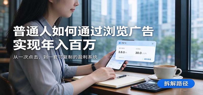 2026最新技术24小时全自动浏览广告，全网独家，单台设备日入200+，支持实地学习考察-紫橙项目网